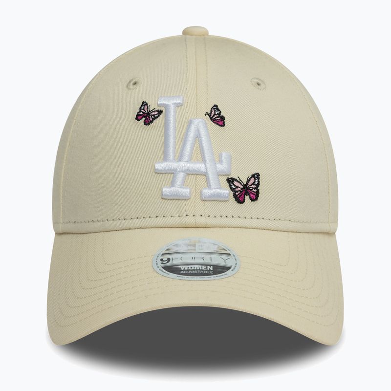 Kepuraitė su snapeliu New Era Icon 9Forty Los Angeles Dodgers light beige 3