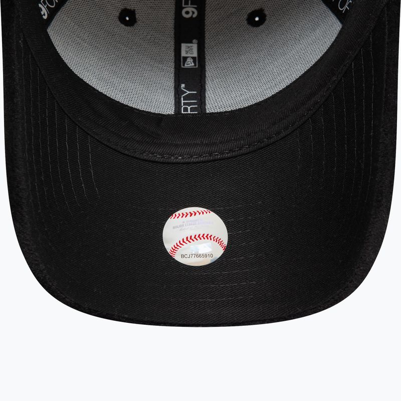 Kepuraitė su snapeliu New Era Diamante Velour 9Forty Los Angeles Dodgers black 5