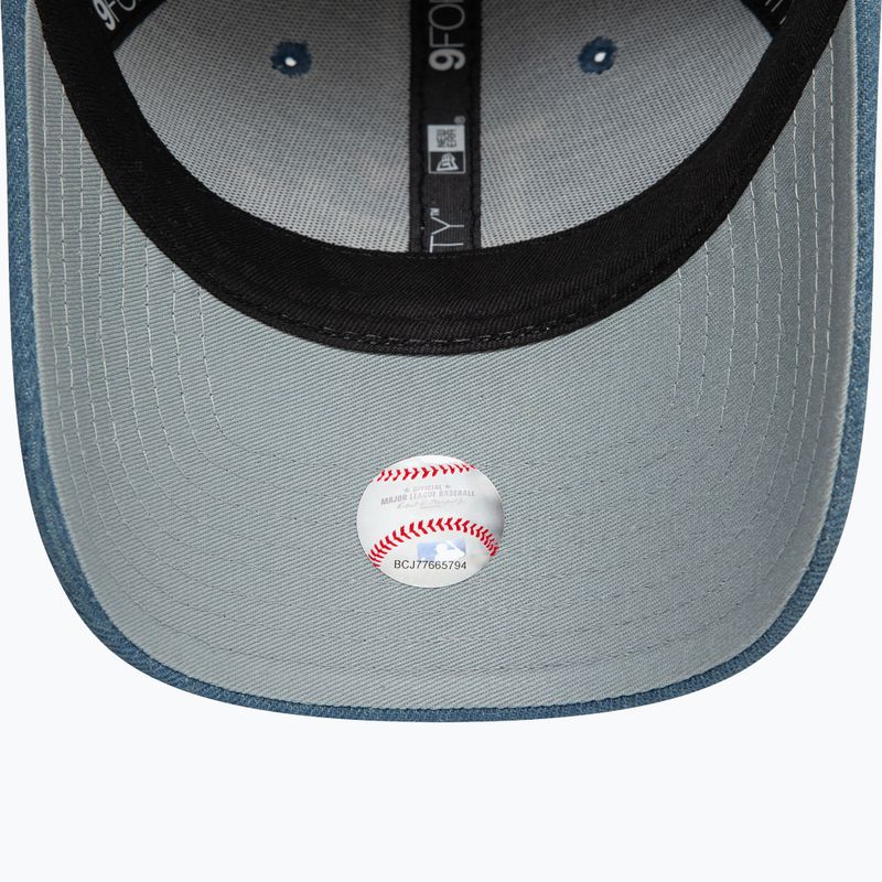 Moteriška kepuraitė su snapeliu New Era Denim Icon 9Forty Los Angeles Dodgers navy 5