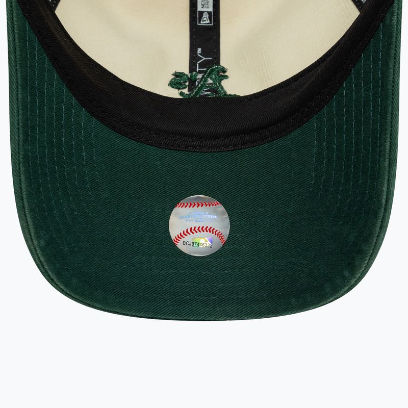 Kepuraitė su snapeliu New Era 9Twenty Trucker Oakland Athletics light beige 5