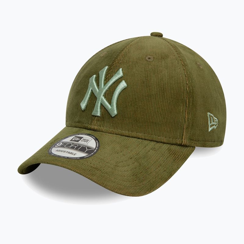 Kepuraitė su snapeliu New Era Two Tone Cord 9Forty New York Yankees dark green 3