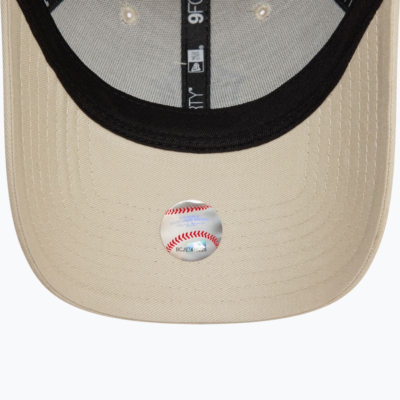 Kepuraitė su snapeliu New Era Team Outline 9Forty New York Yankees light beige 3