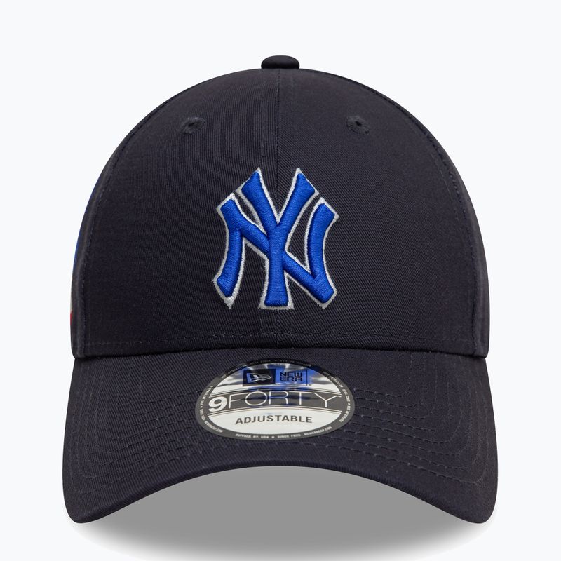 Kepuraitė su snapeliu New Era Side Patch 9Forty New York Yankees navy 3