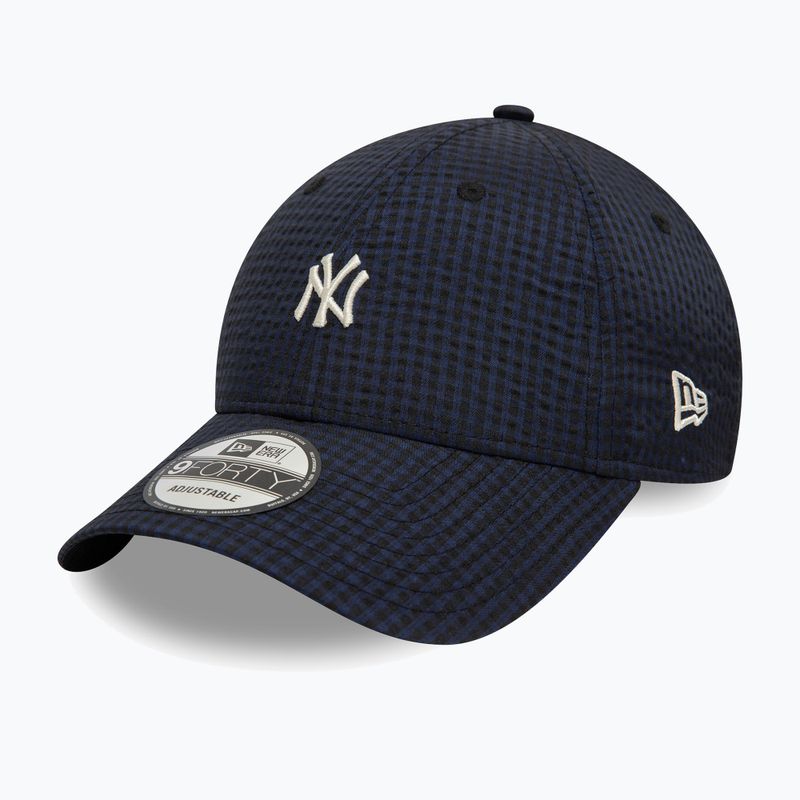 Kepuraitė su snapeliu New Era Seersucker 9Forty New York Yankees navy 3