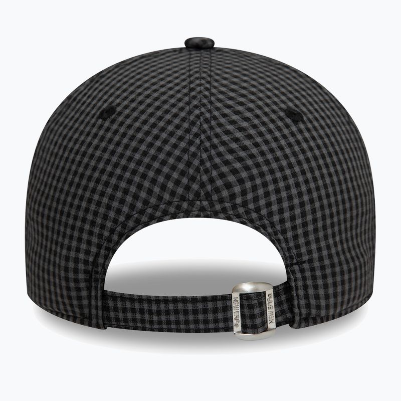 Kepuraitė su snapeliu New Era Seersucker 9Forty Los Angeles Dodgers black 4