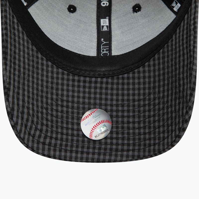 Kepuraitė su snapeliu New Era Seersucker 9Forty Los Angeles Dodgers black 5