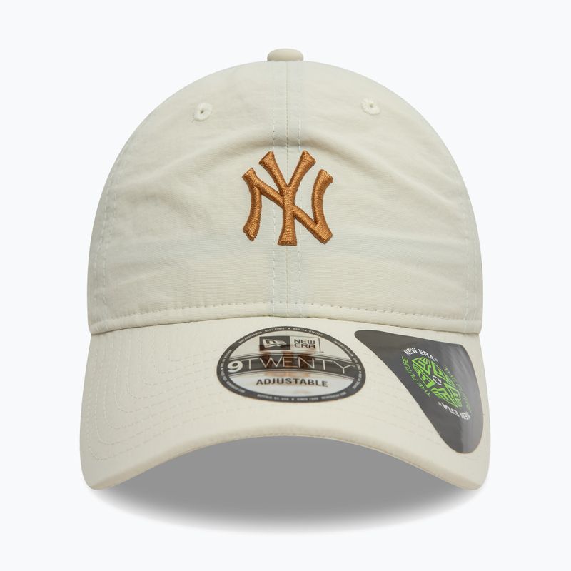 Kepuraitė su snapeliu New Era Recycled 920 New York Yankees light beige 2