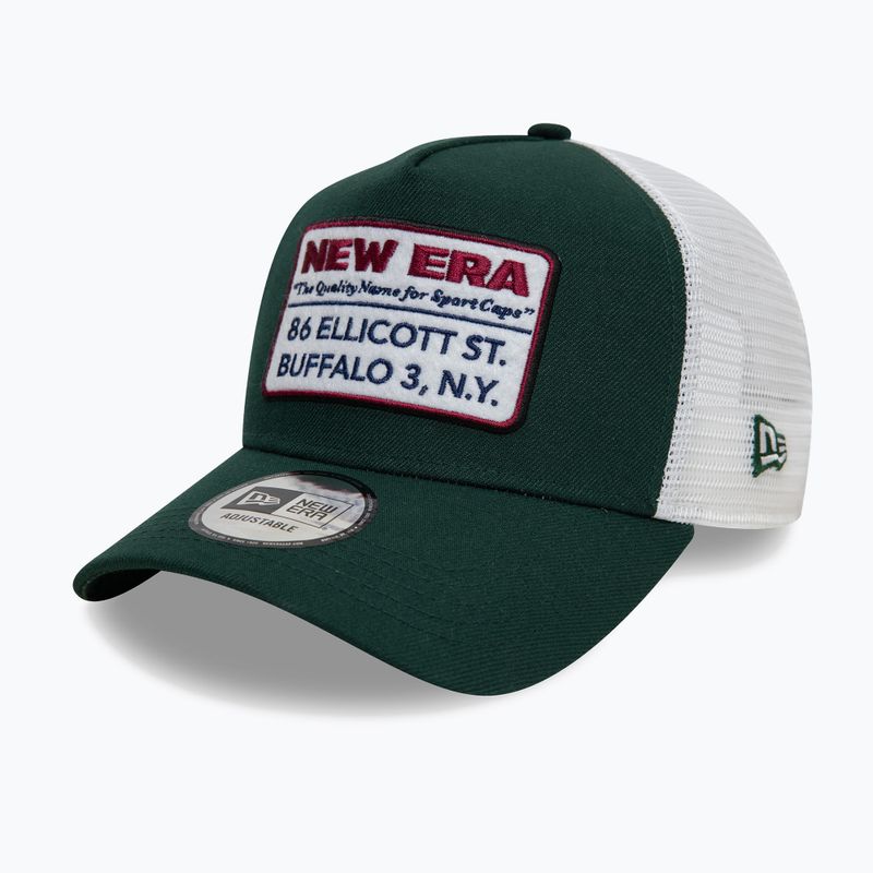 Kepuraitė su snapeliu New Era NE Vintage Trucker dark green 3