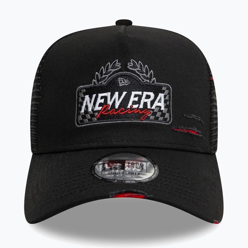 Kepuraitė su snapeliu New Era NE Motorsport Trucker black 3