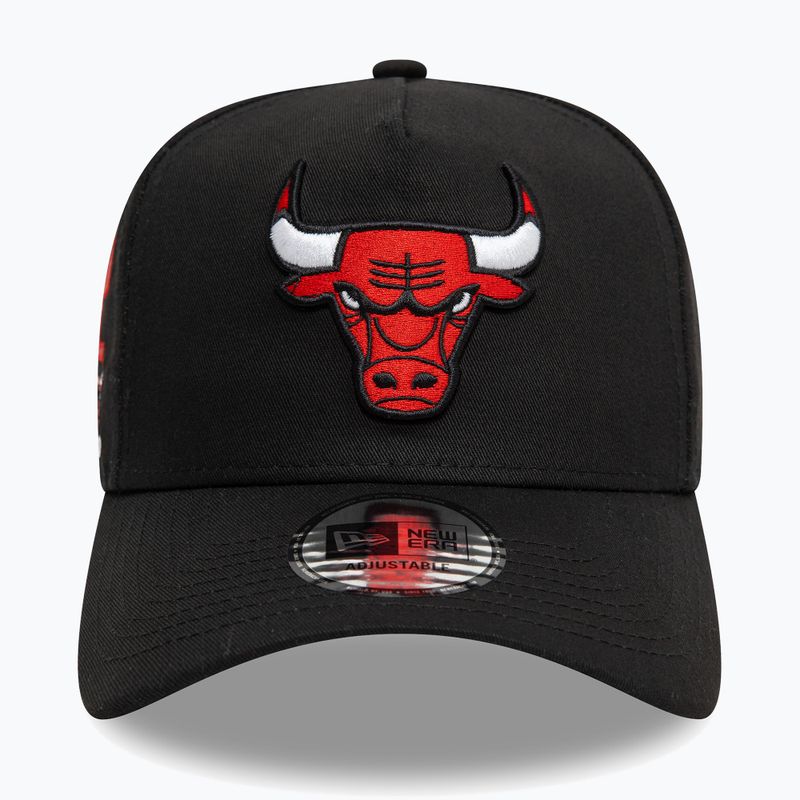 Kepuraitė su snapeliu New Era NBA Patch Eframe Chicago Bulls black 2
