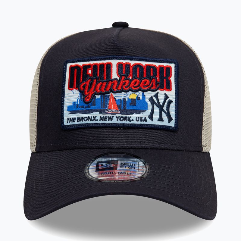 Kepuraitė su snapeliu New Era MLB Patch Trucker New York Yankees navy 2