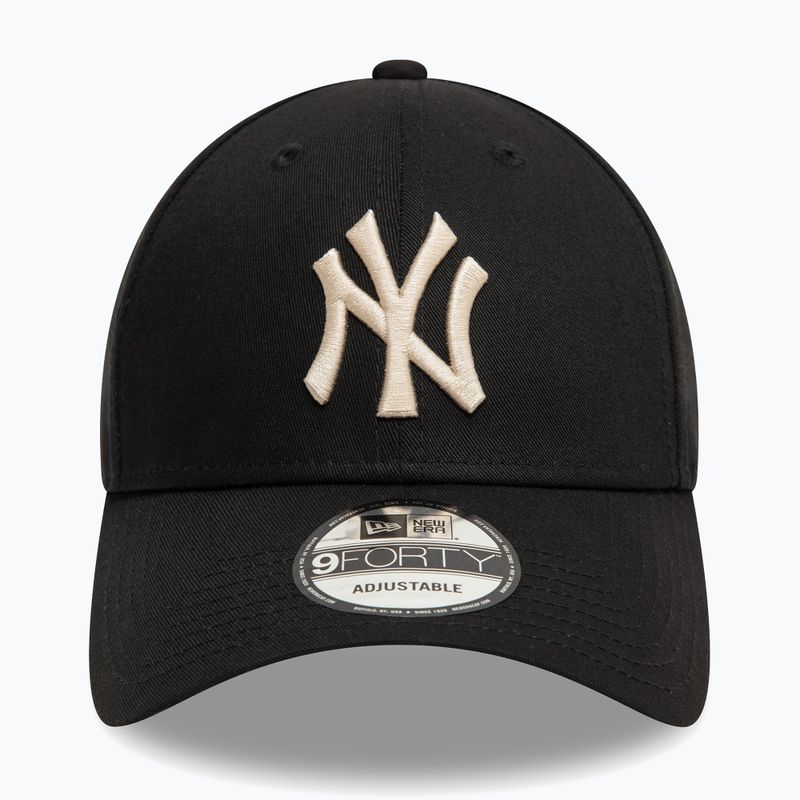 Kepuraitė su snapeliu New Era League Essential 9Forty New York Yankees black 2