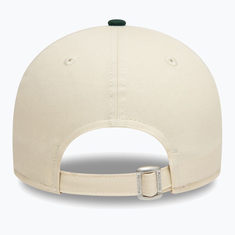 Kepuraitė su snapeliu New Era Colourblock 9Forty Oakland Athletics light beige 4