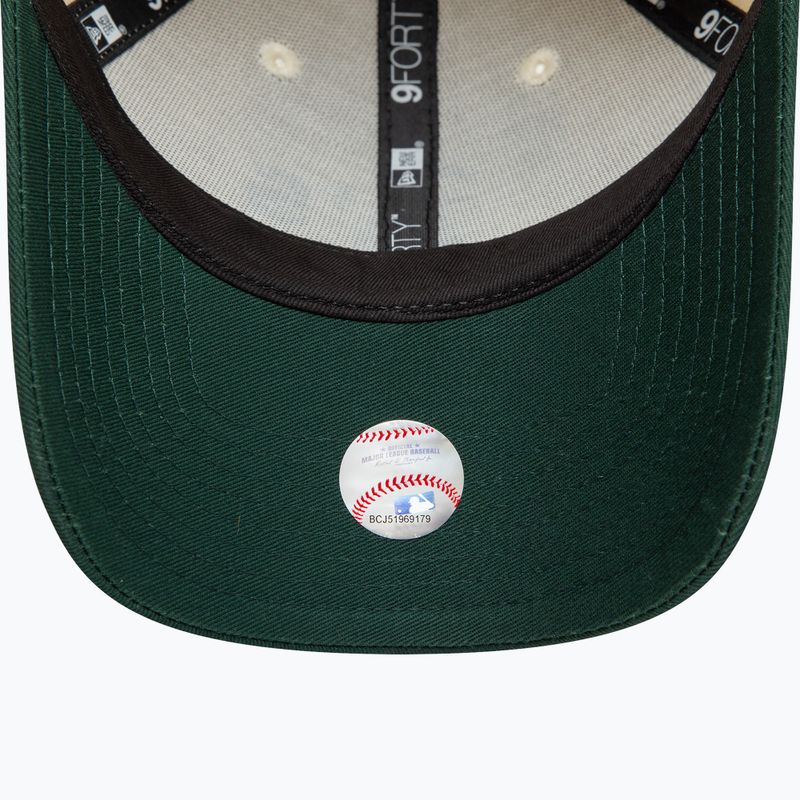 Kepuraitė su snapeliu New Era Colourblock 9Forty Oakland Athletics light beige 5