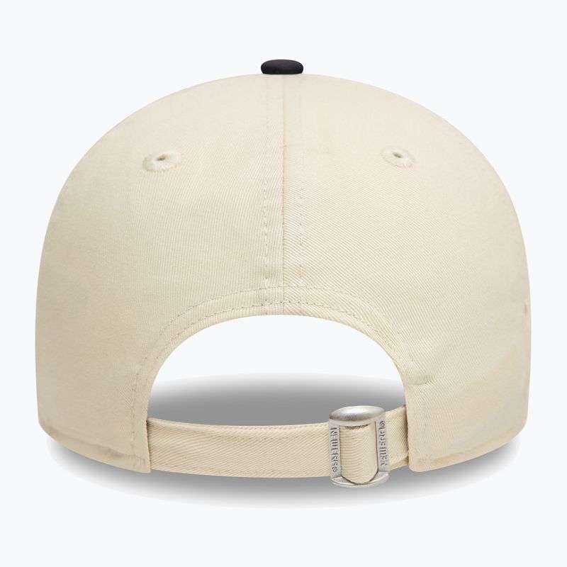 Kepuraitė su snapeliu New Era Colourblock 9Forty New York Yankees light beige 4