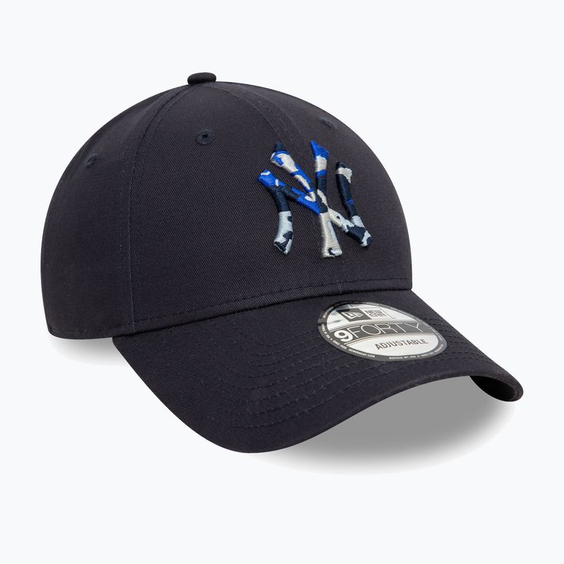 Kepuraitė su snapeliu New Era Camo Infill 9Forty New York Yankees navy