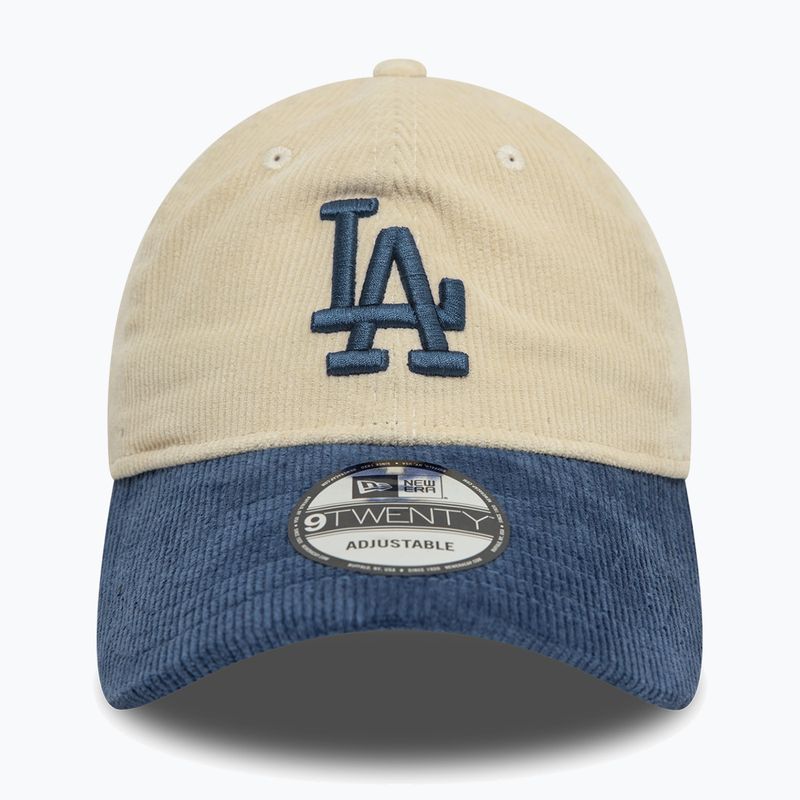 Kepuraitė su snapeliu New Era Block Cord 9Twenty Los Angeles Dodgers light beige 3