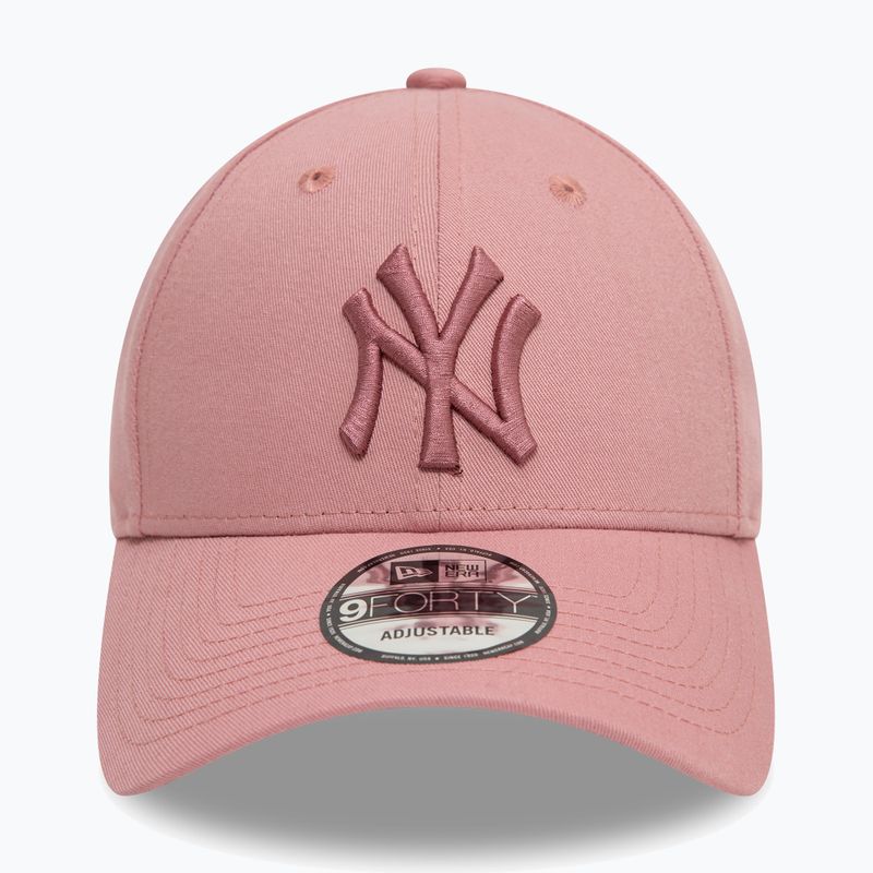 Kepruaitė su snapeliu New Era League Essential 9Forty New York Yankees dark pink 2