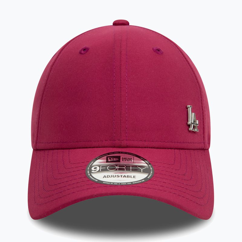 Kepuraitė su snapeliu New Era Flawless 9Forty Los Angeles Dodgers dark red 2