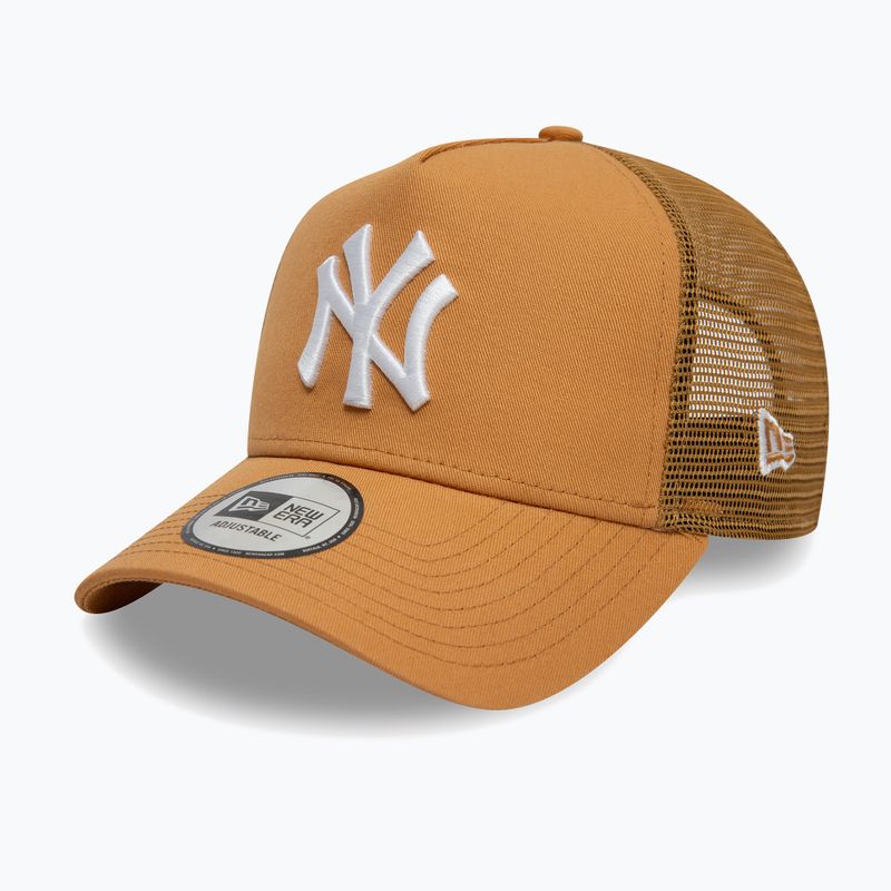 Kepuraitė su snapeliu New Era League Essential Trucker New York Yankees dark beige 3