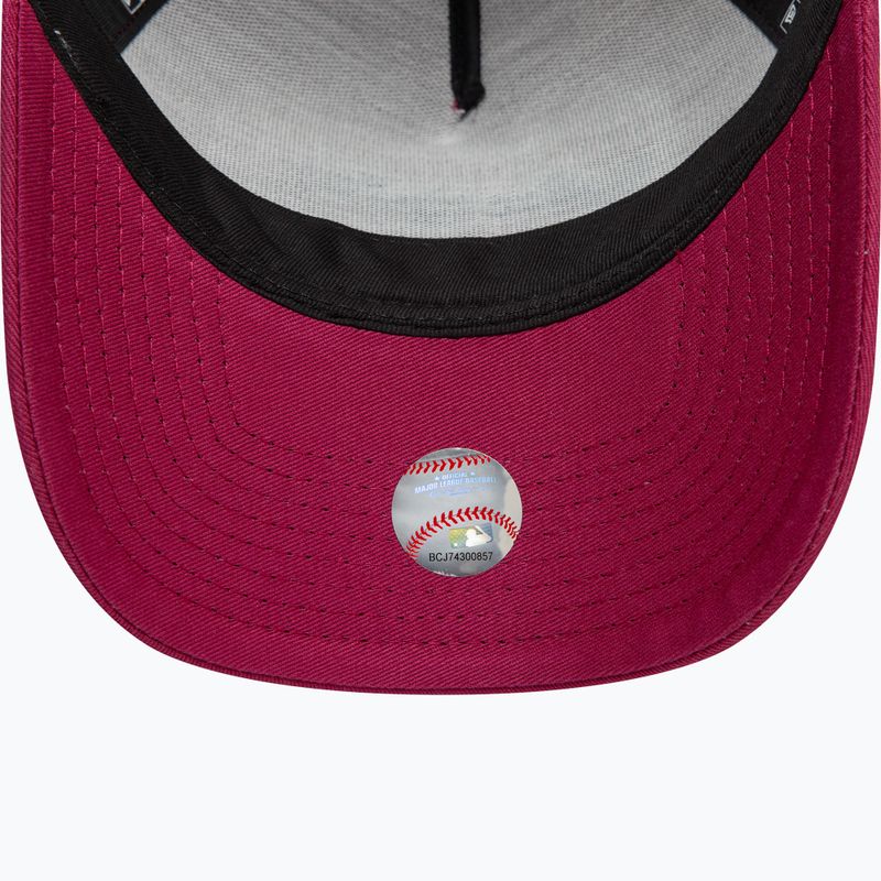 Kepuraitė su snapeliu New Era MLB Patch Trucker Los Angeles Dodgers dark red 5