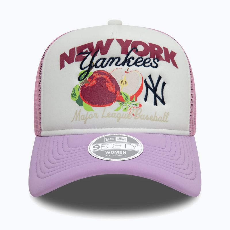 Kepuraitė su snapeliu New Era Fruit Graphics Trucker New York Yankees dark pink 3