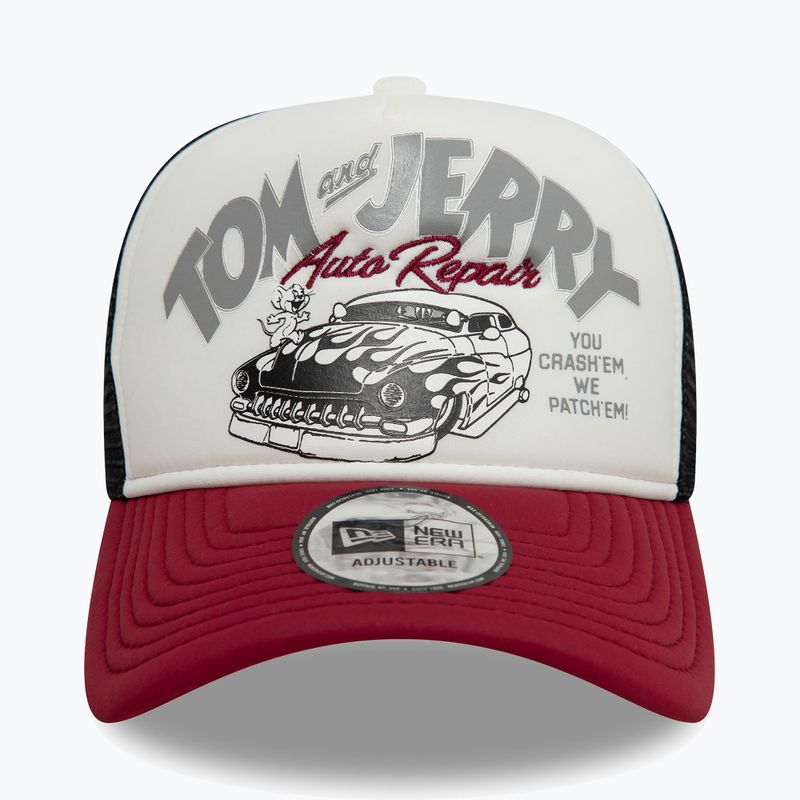 Kepuraitė su snapeliu New Era Tom And Jerry Trucker dark red 2