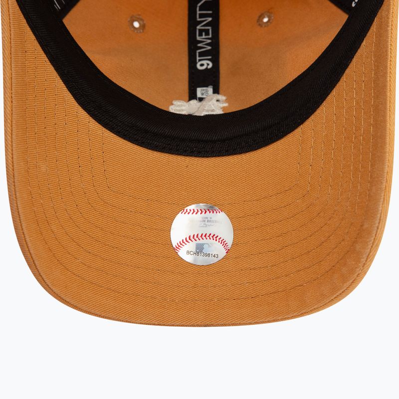 Kepuraitė su snapeliu New Era Mini Washed 9Twenty Oakland Athletics dark beige 4