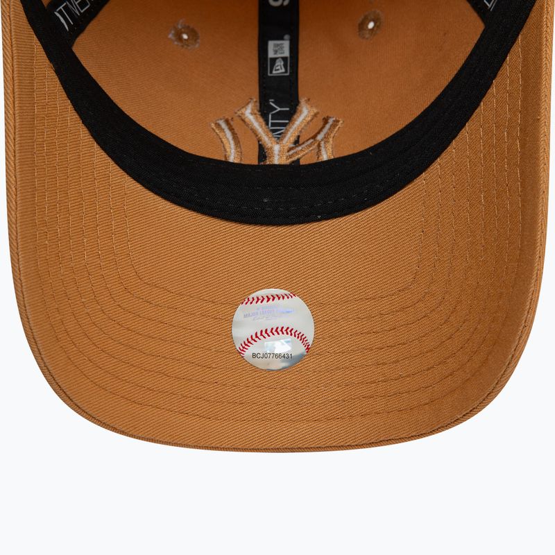 Kepuraitė su snapeliu New Era League Essential 920 New York Yankees dark beige 5
