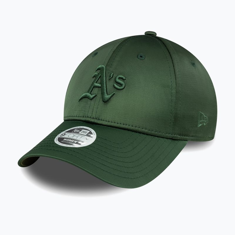 Kepuraitė su snapeliu New Era Satin 9Forty Oakland Atletics dark green 2