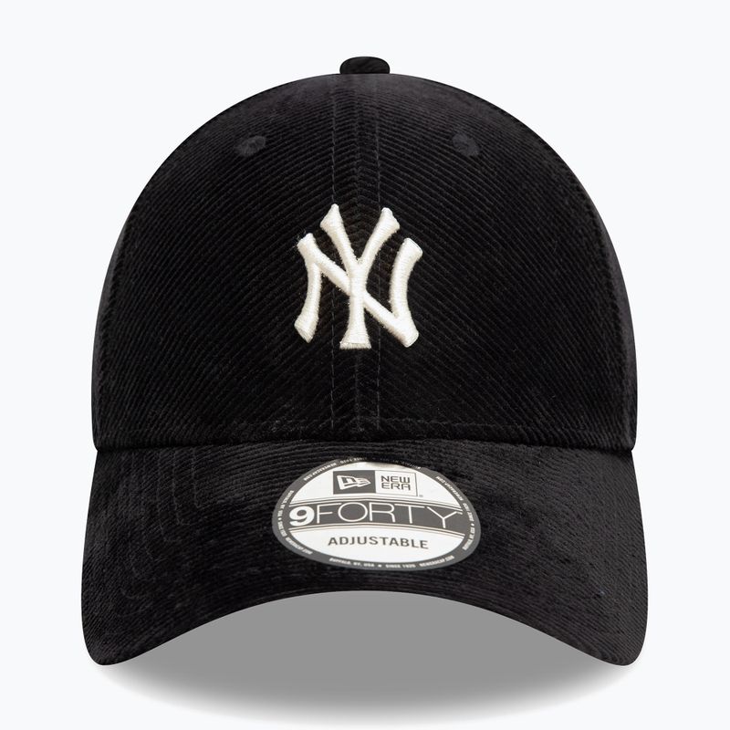 Kepuraitė su snapeliu New Era Cord 9Forty New York Yankees black 2