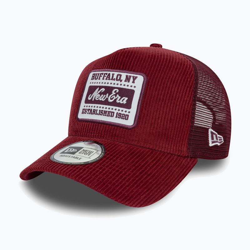 Kepuraitė su snapeliu New Era NE Patch Cord Trucker dark red 2