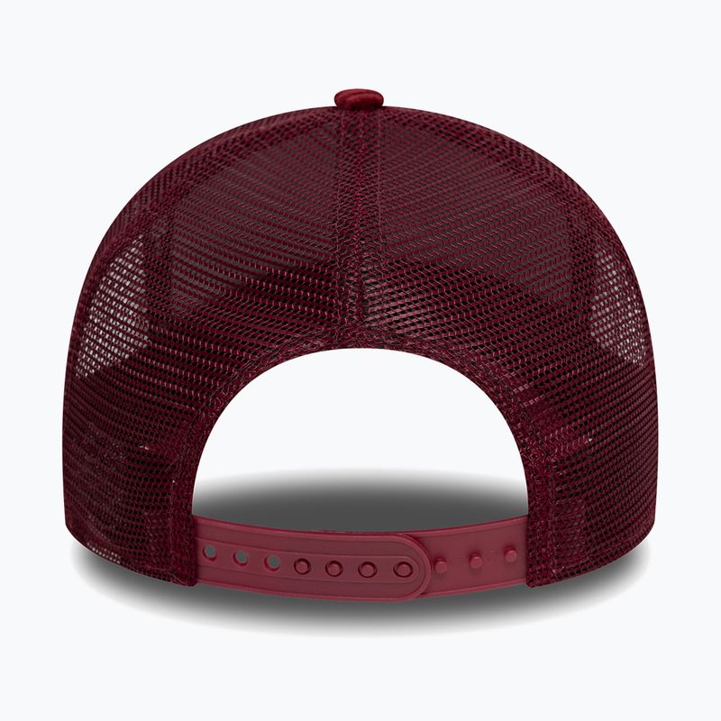 Kepuraitė su snapeliu New Era NE Patch Cord Trucker dark red 4