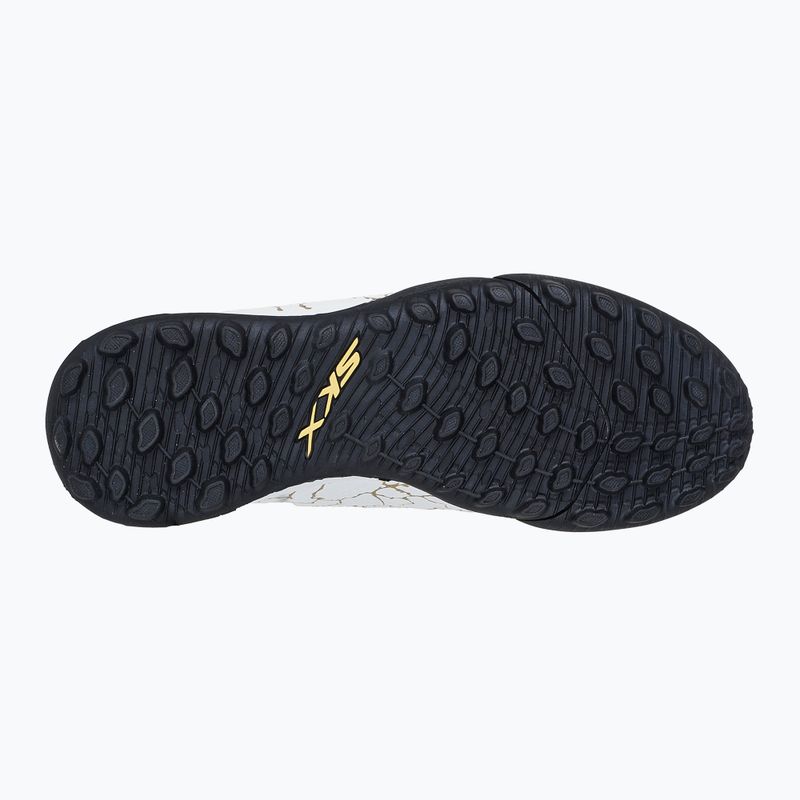 Vaikiški futbolo batai SKECHERS Skx_1.5 Youth Jr TF white/gold 12