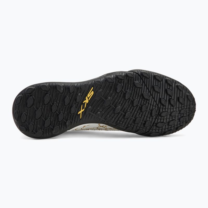 Vaikiški futbolo batai SKECHERS Skx_1.5 Youth Jr TF white/gold 4