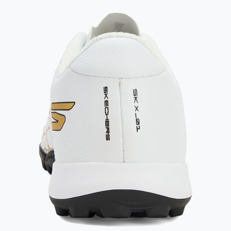 Vaikiški futbolo batai SKECHERS Skx_1.5 Youth Jr TF white/gold 6