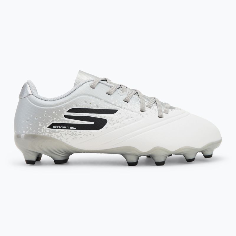 Vaikiški futbolo batai SKECHERS Razor 1.5 Td Jr FG white/silver 2