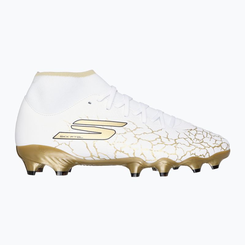 Vyriški futbolo batai SKECHERS Razor 1.5 Academy FG white/gold 9