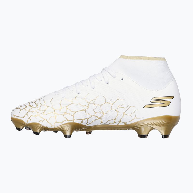 Vyriški futbolo batai SKECHERS Razor 1.5 Academy FG white/gold 10