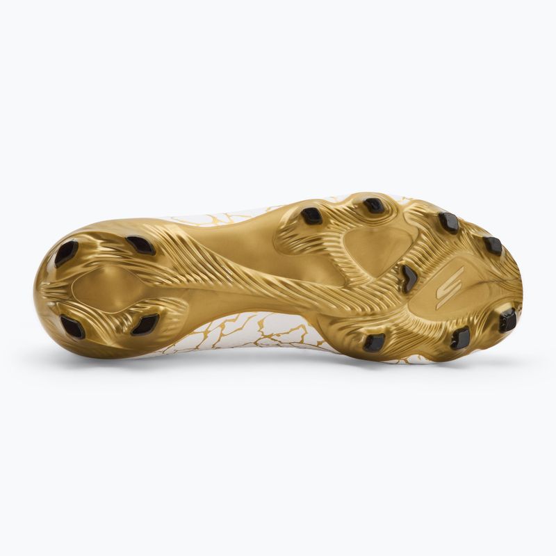 Vyriški futbolo batai SKECHERS Razor 1.5 Academy FG white/gold 4