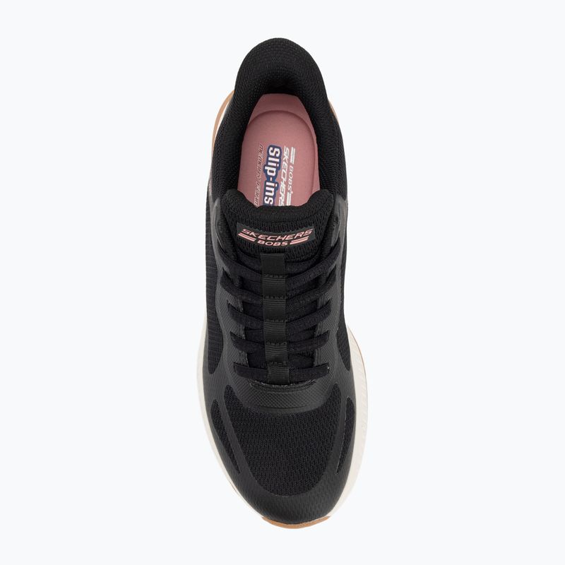 Moteriški batai SKECHERS Bobs Squad 4 Staple Look black 5