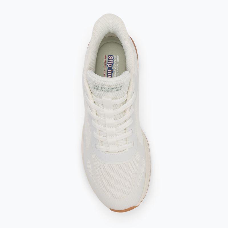 Moteriški batai SKECHERS Bobs Squad 4 Staple Look white 5