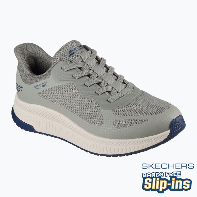 Vyriški batai SKECHERS Bobs Squad 4 olive