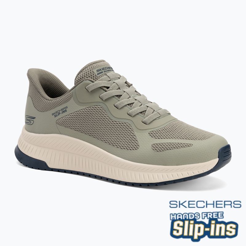 Vyriški batai SKECHERS Bobs Squad 4 olive