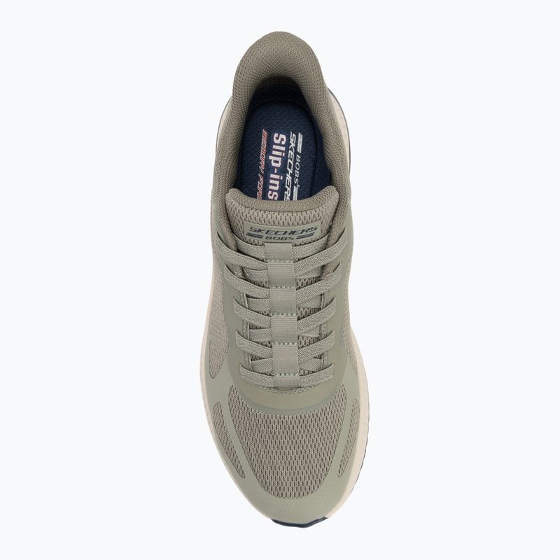 Vyriški batai SKECHERS Bobs Squad 4 olive 5