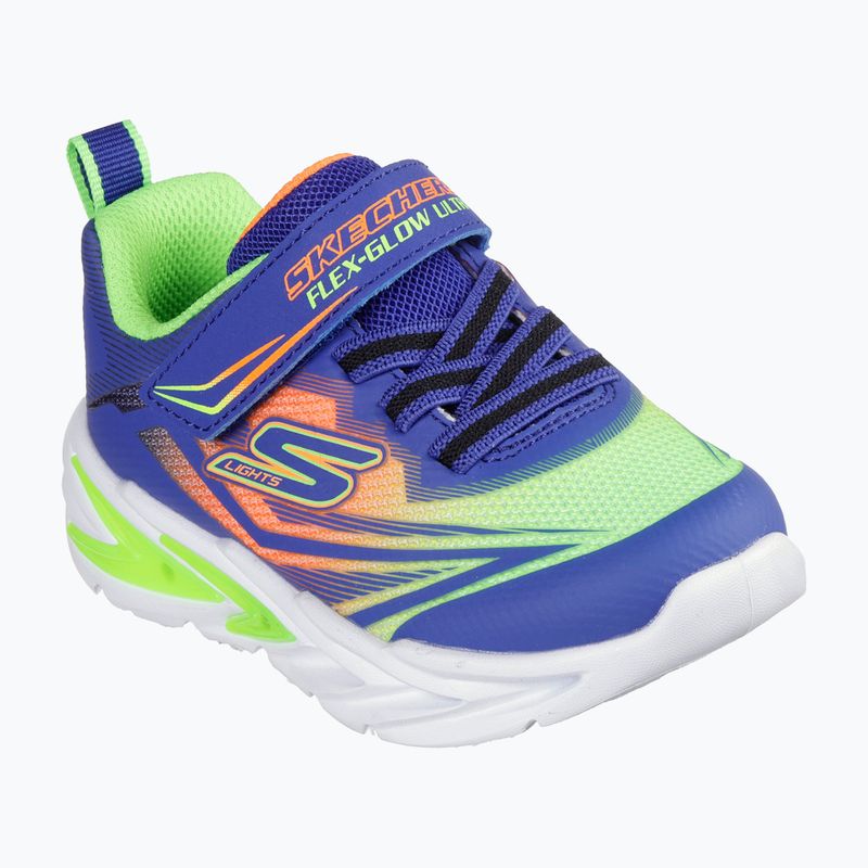 Vaikiški batai SKECHERS Flex-Glow Ultra blue/mint 9