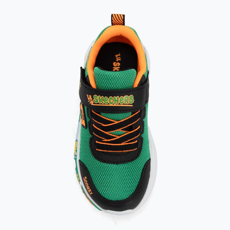 Vaikiški batai SKECHERS Play Scene žalia/daugiaspalvė 5