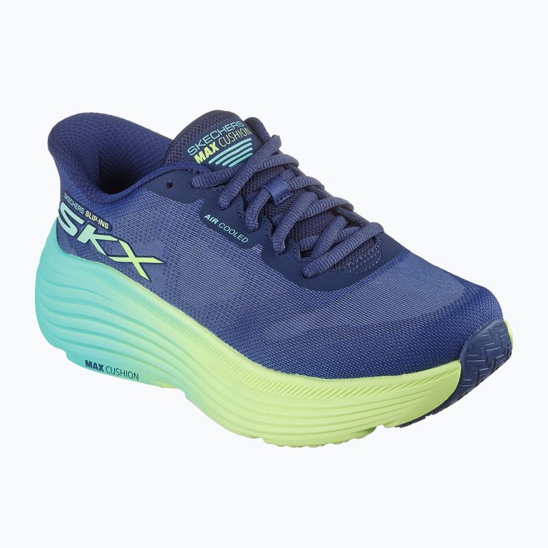Moteriški bėgimo batai SKECHERS Max Cushioning Endeavour Hallandale navy/lime