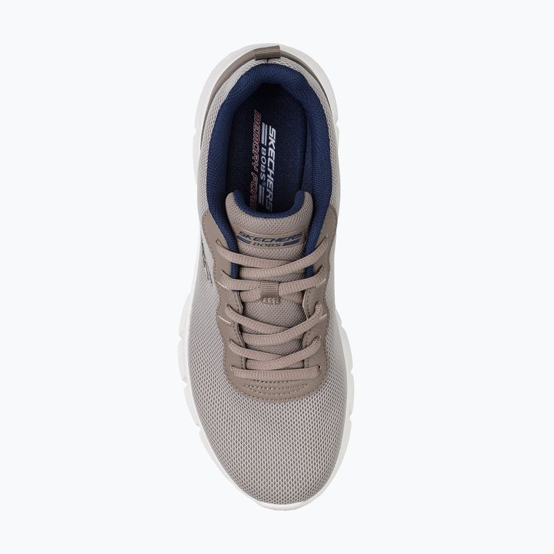 Vyriški batai Skechers Bobs Sport B Flex Icy Edge taupe 5