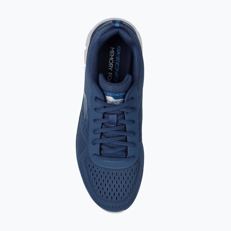Vyriški batai Skechers Track Leshur mėlyni 5